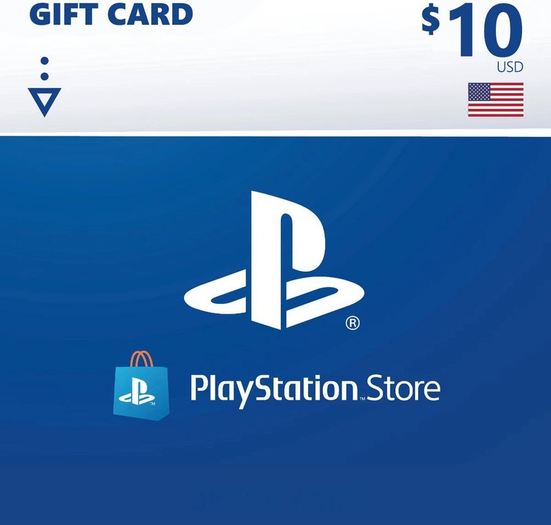 PSN 10 USD - PlayStation Network USA