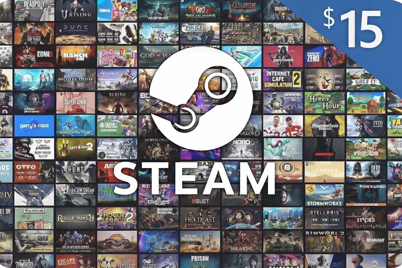 STEAM 15 USD - Steam Wallet USA