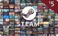 STEAM 5 USD - Steam Wallet USA