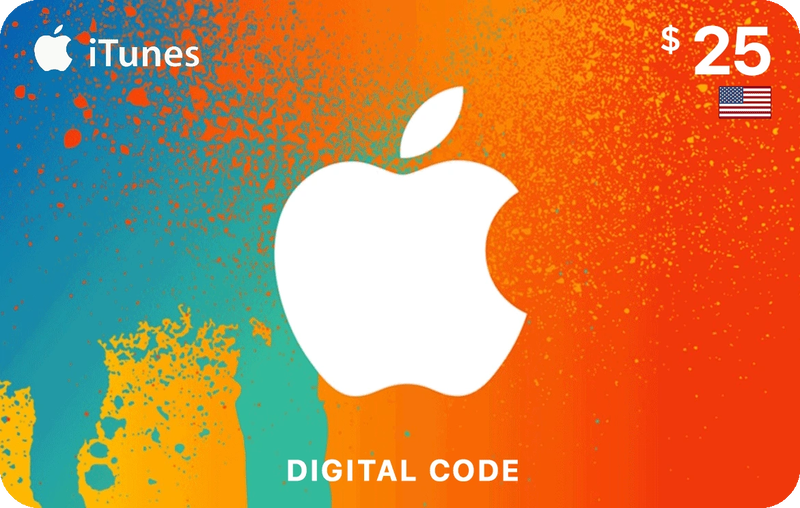 APPLE (ITUNES) 25 USD