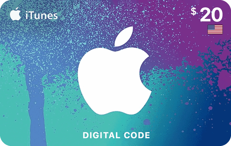 APPLE (ITUNES) 20 USD